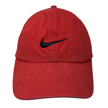 Nike Golf Slideback Hat Red OSFA Adjustable Embroidered Swoosh