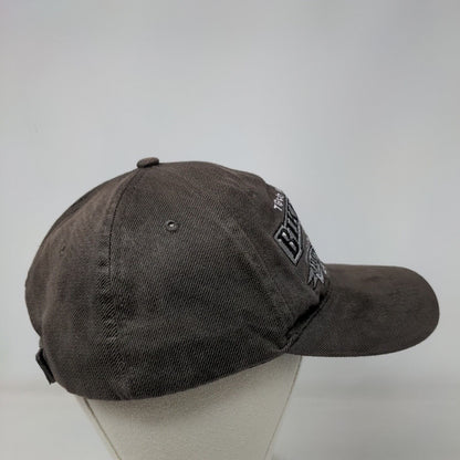 76th Annual Bike Week 2017 Daytona Strapback Hat Brown OSFA Embroidered