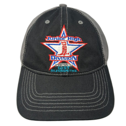 Carroll Original Wear Baseball Cap Black Gray One Size Junior High Finals Rodeo