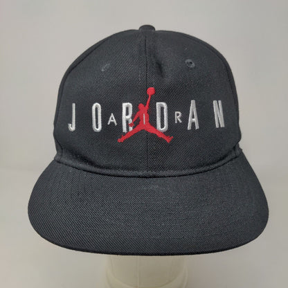 Nike Air Jordan Boy's Snapback Hat Black Adjustable Embroidered Jumpman Logo