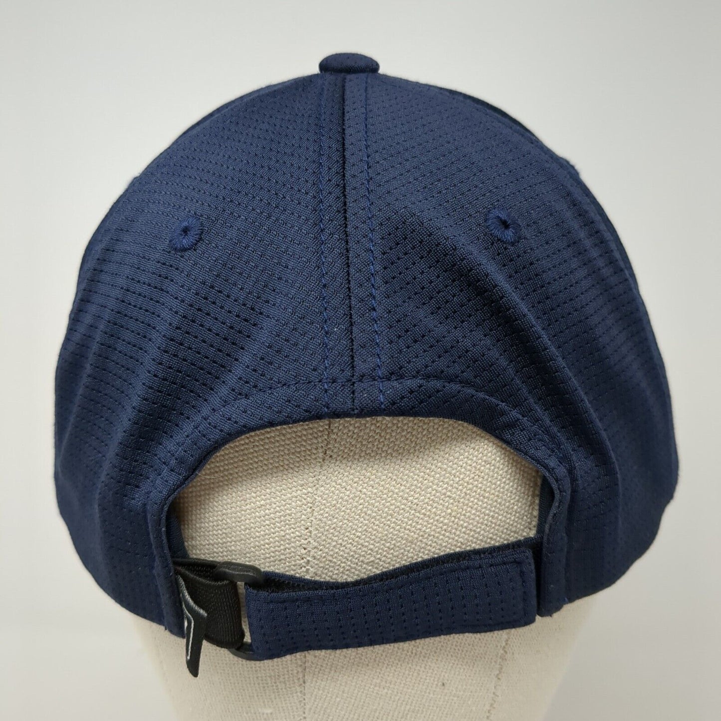 PGA Tour Airflux Strapback Hat Blue One Size Adjustable Embroidered