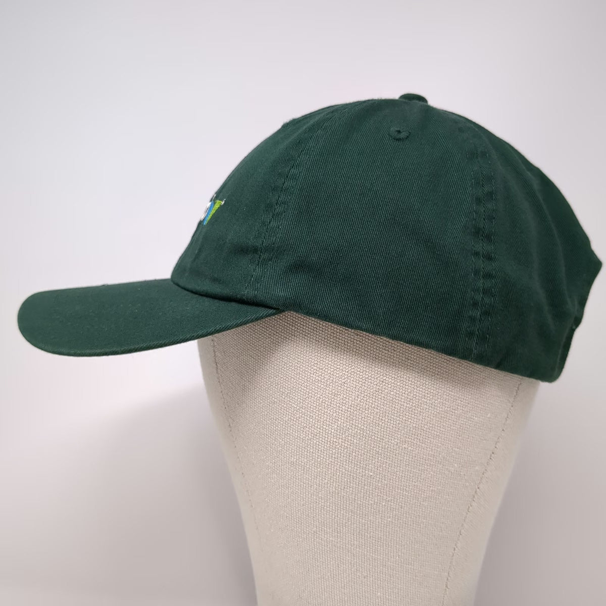 Port & Company Baseball Cap Green One Size Snowbird Ski Resort Strapback Hat