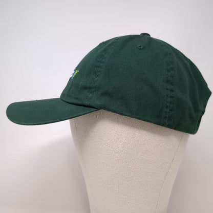 Port & Company Baseball Cap Green One Size Snowbird Ski Resort Strapback Hat