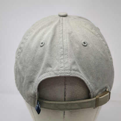 '47 New York Yankees MLB Gray Baseball Cap One Size Blue White Slideback Cotton