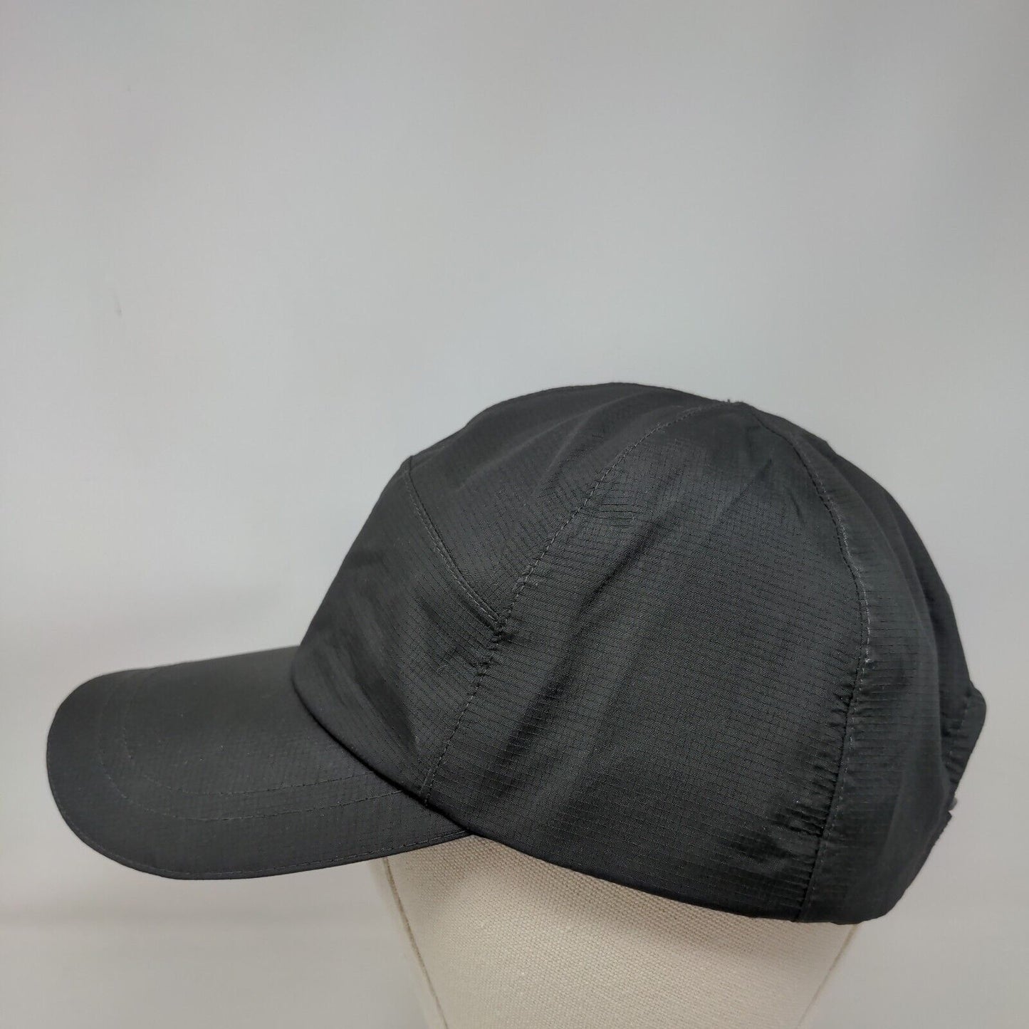 Unbranded Slideback Hat Solid Black One Size Adjustable Outdoor Blank