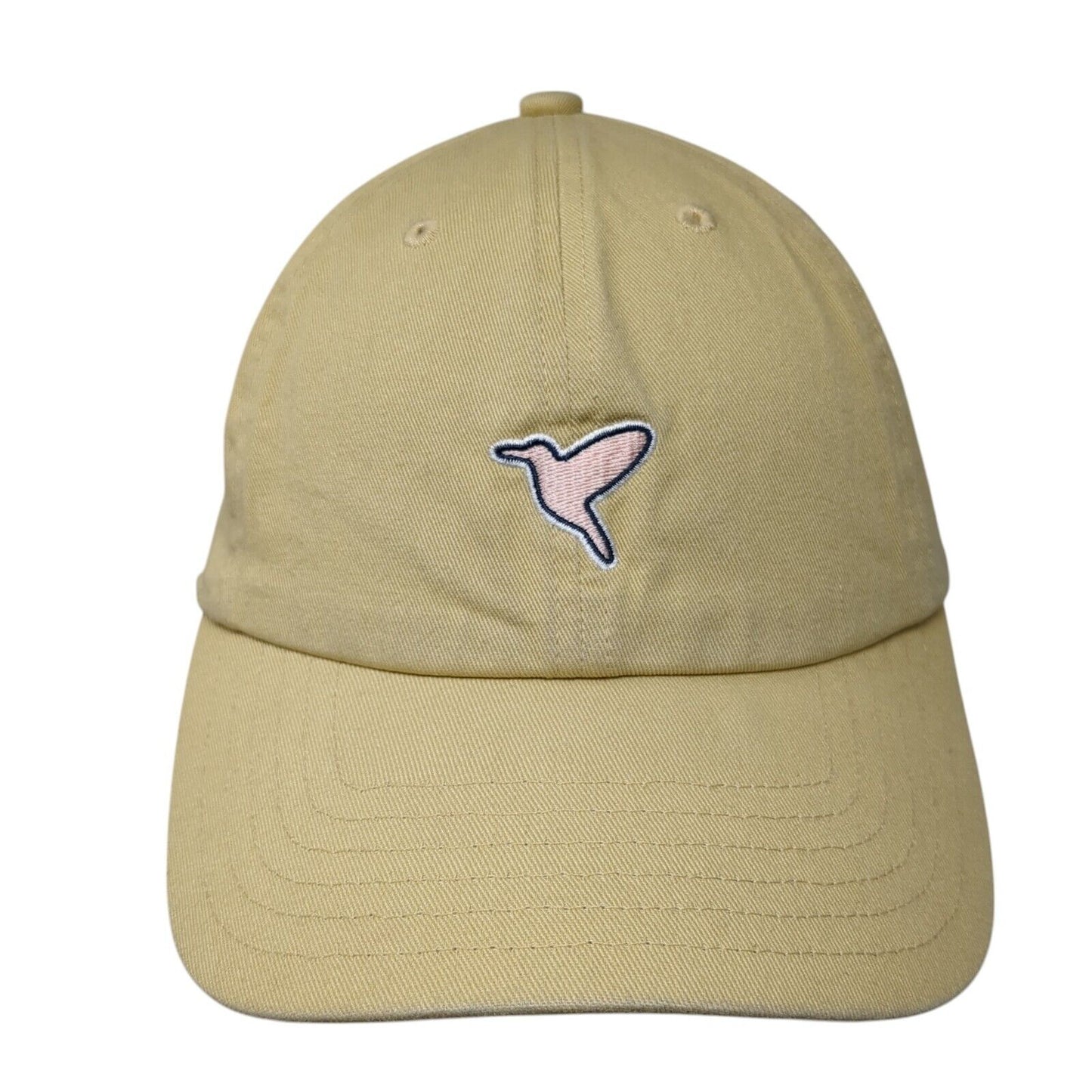 Free The Bird Slideback Hat Tan OS Adjustable Embroidered 6 Panel Bird Dogs