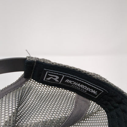 Team MPI Snapback Trucker Hat Black One Size Mesh Back Richardson