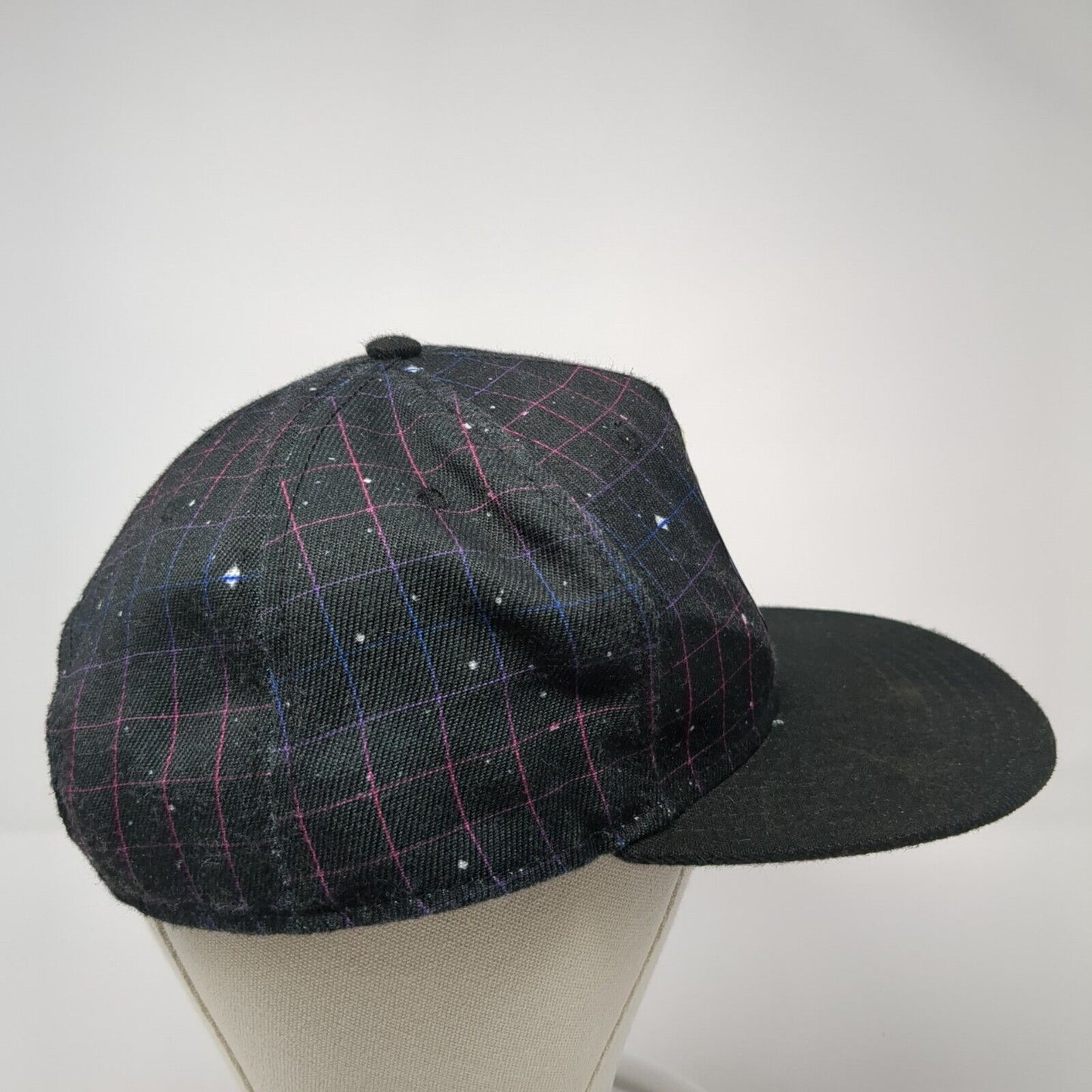 Rick And Morty Snapback Hat Black One Size Check Wubba Lubba Dubdub