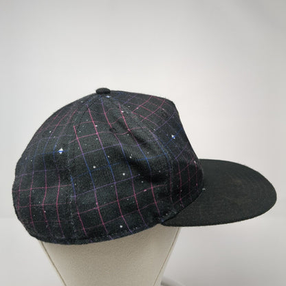 Rick And Morty Snapback Hat Black One Size Check Wubba Lubba Dubdub