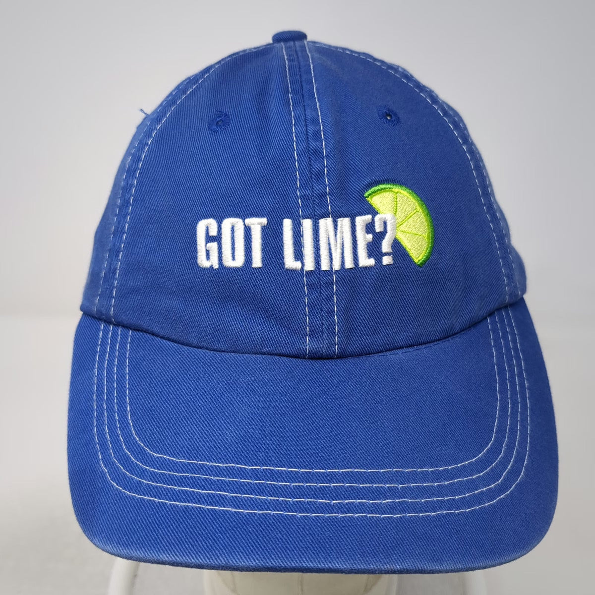 H3 Sportgear Baseball Cap Blue One Size Got Lime Corona Extra Slideback Hat