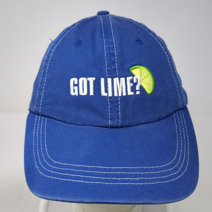 H3 Sportgear Baseball Cap Blue One Size Got Lime Corona Extra Slideback Hat