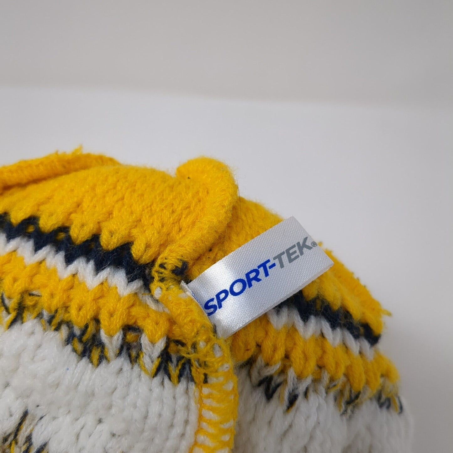 Mount Marty Knit Pom Pom Beanie Hat Multicolor One Size Sport-Tek