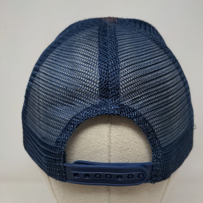 Light Up Christmas Snapback Mesh Back Trucker Hat Multi One Size Walmart