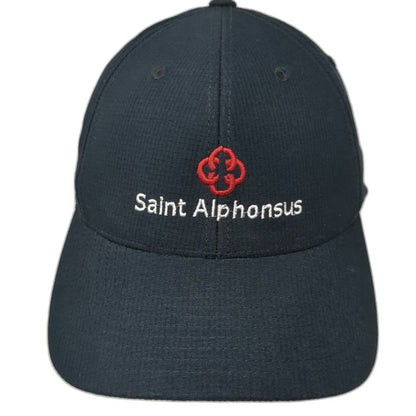 Port Authority Snapback Black Hat One Size Saint Alphonsus Security Flexfit 110