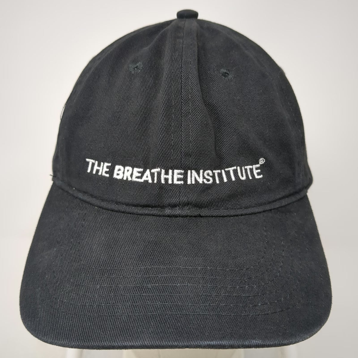 Port & Company Baseball Cap Black OS Adjustable Cotton The Breathe Institute Hat