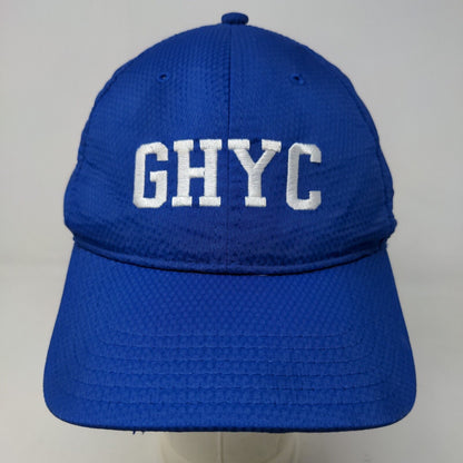 Under Armour Men's Strapback Hat Blue Embroidered GHYC Logo Polyester