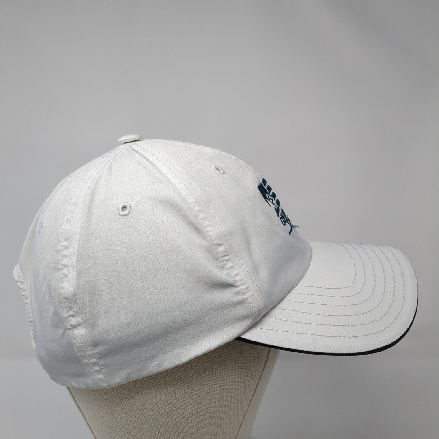 Idaho Governor's Cup Strapback Hat White One Size Adidas Embroidered