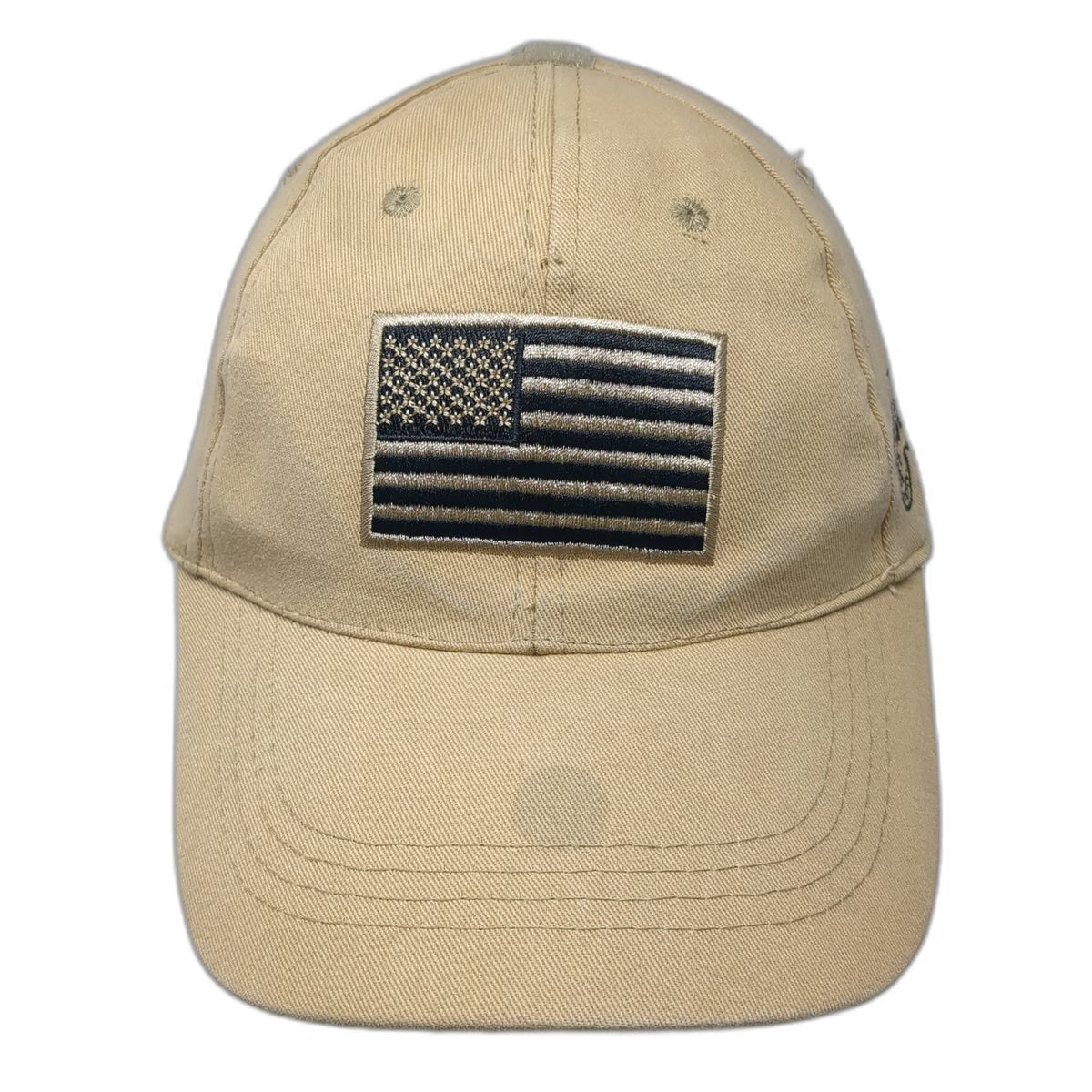 Voodoo Tactical Baseball Cap Beige One Size American Flag Skull Tactical Hat