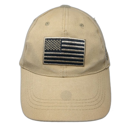 Voodoo Tactical Baseball Cap Beige One Size American Flag Skull Tactical Hat