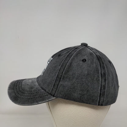 It Is What It Is Slideback Hat Gray One Size Adjustable Vented Holes 6 Panel