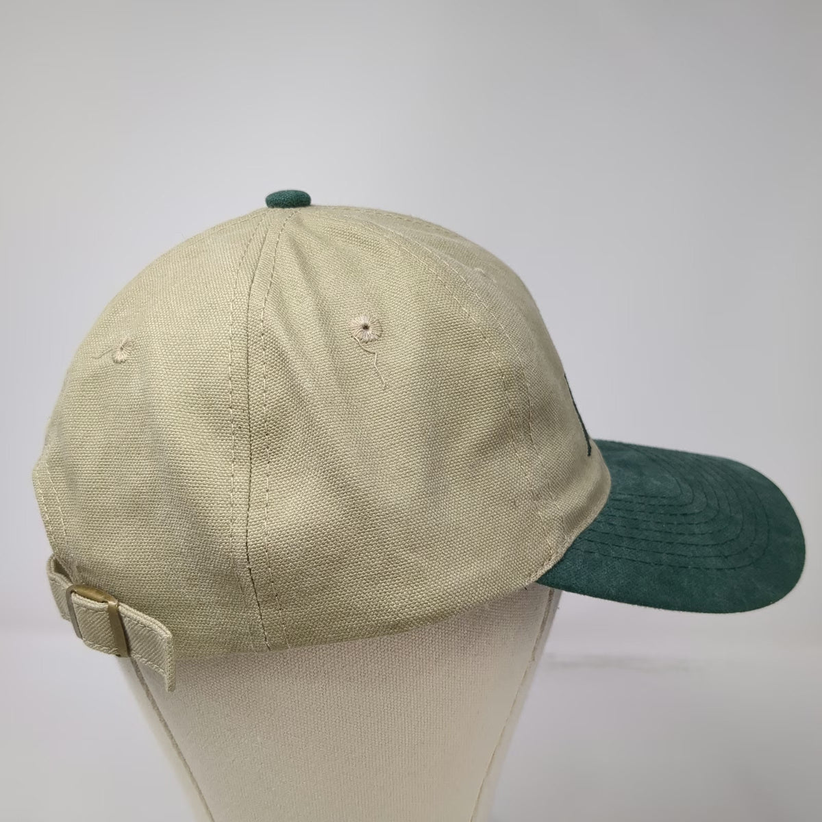 KC Caps Norco Bicycles Logo Beige Green Baseball Cap Hat One Size Slideback