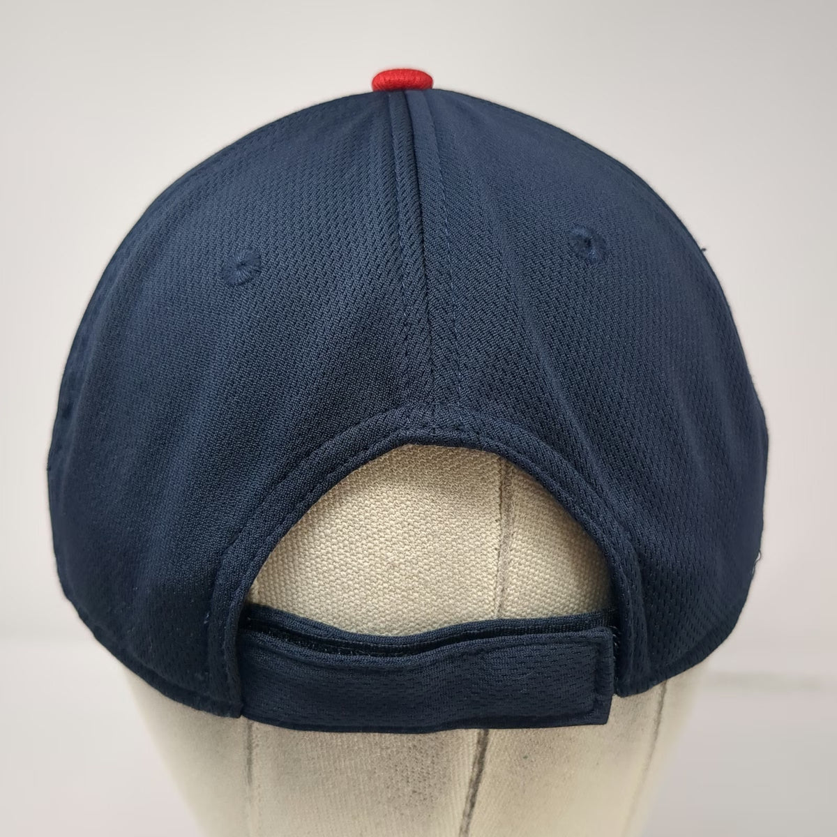 OC Sports MLB Cleveland Guardians Baseball Cap Blue Red One Size Mesh Strapback