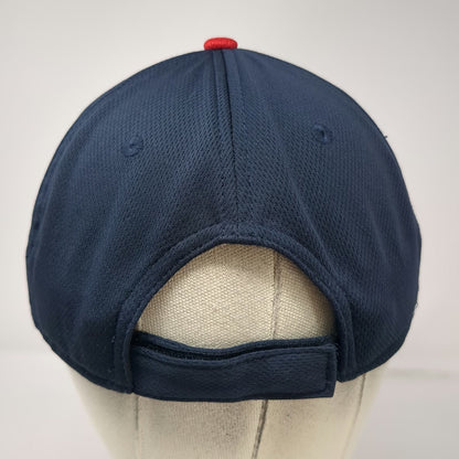 OC Sports MLB Cleveland Guardians Baseball Cap Blue Red One Size Mesh Strapback