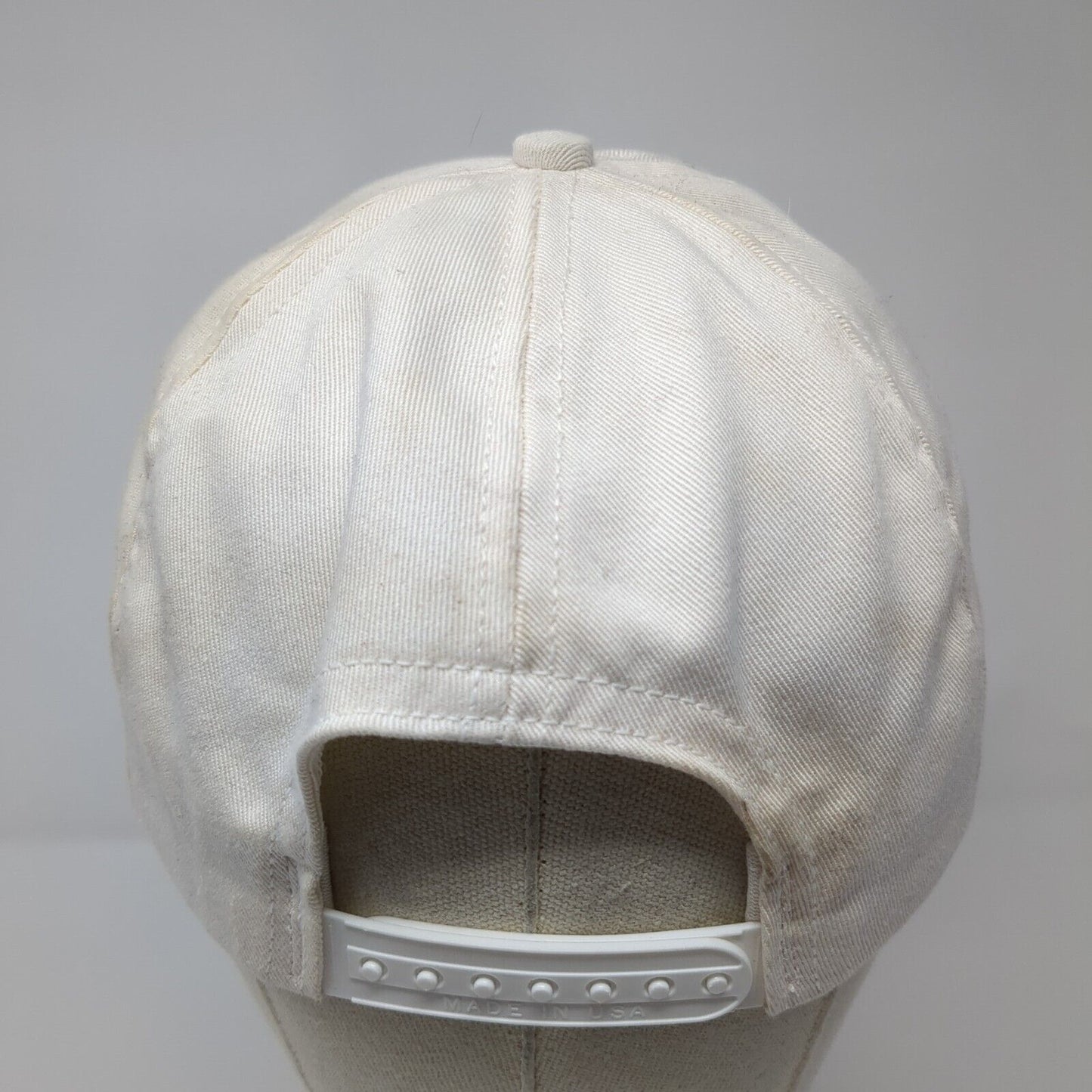Wheel of Fortune & Jeopardy Snapback Hat White One Size Adjustable