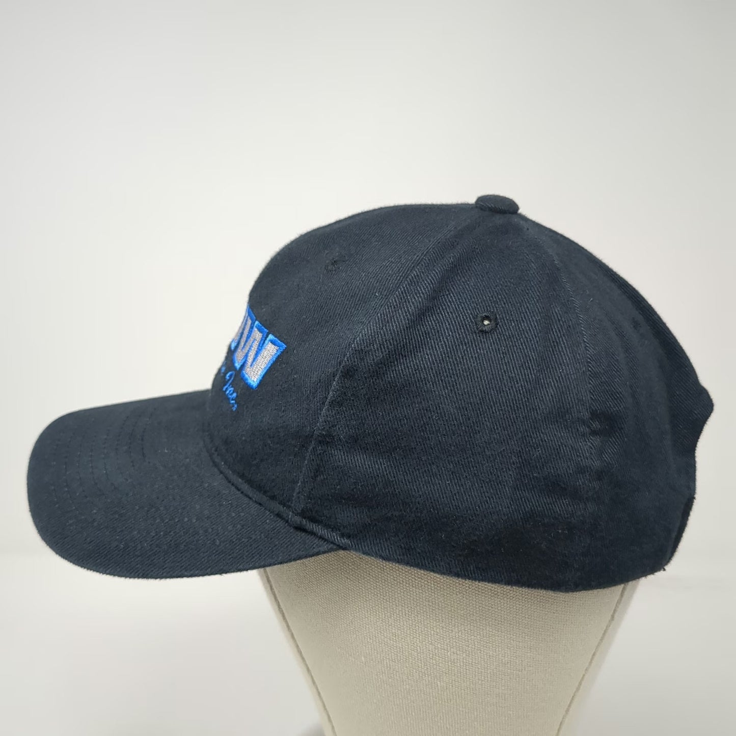 Yupoong Baseball Cap Blue One Size WWW Construction Inc Logo Strapback Work Hat