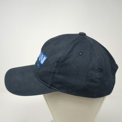 Yupoong Baseball Cap Blue One Size WWW Construction Inc Logo Strapback Work Hat