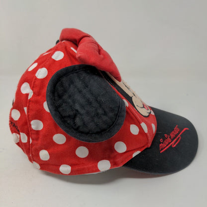 Walt Disney World Girl's Stretchy Toddler Hat Multicolor Minnie Mouse Ears