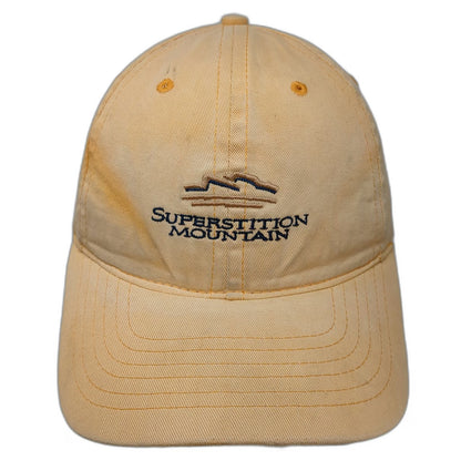 Legendary Headwear Orange Superstition Mountain Golf Baseball Cap Hat OSFM Gold