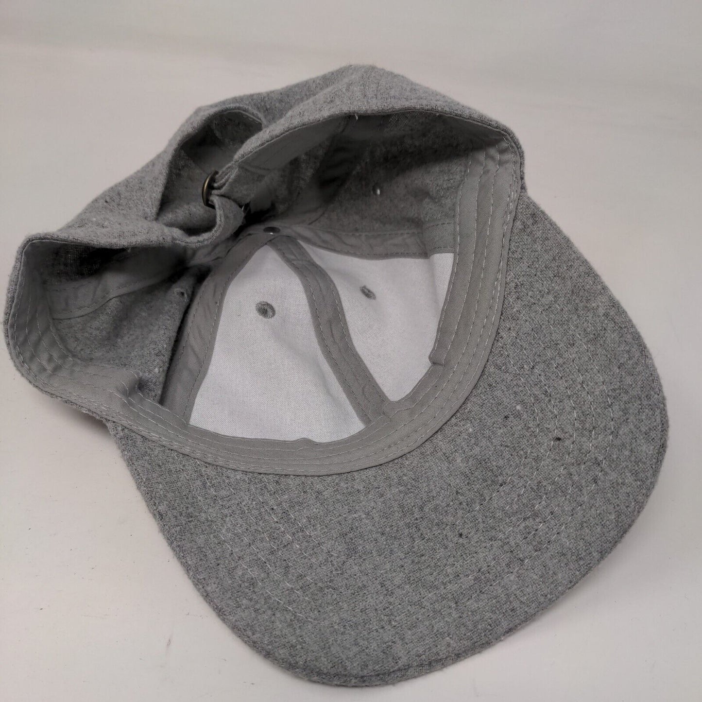 Time And Tru Slideback Hat Gray OSFM Adjustable Vented Hole Blank W/Tags