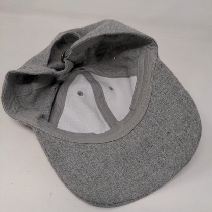 Time And Tru Slideback Hat Gray OSFM Adjustable Vented Hole Blank W/Tags