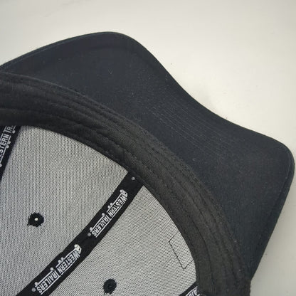 Western Trailers Trucker Hat Black One Size Mesh Back Snapback Semi Truck Patch