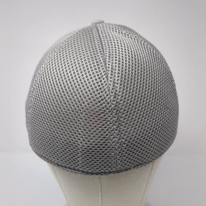 Avengers Fitted Trucker Hat Gray One Size Adjustable Embroidered Mesh Back