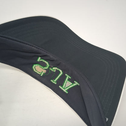 SJA Sun Visor Cap White One Size Adjustable Embroidered Lightweight Nike Golf