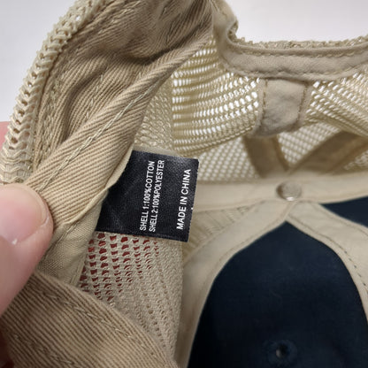 Richardson Snapback Trucker Hat Multi Large Embroidered Logo Mesh Back