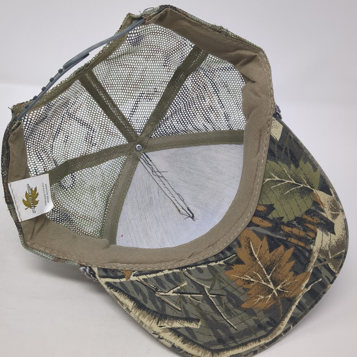 Legrand Fertilizer Snapback Rope Trucker Hat Multi One Size Camo Mesh Back