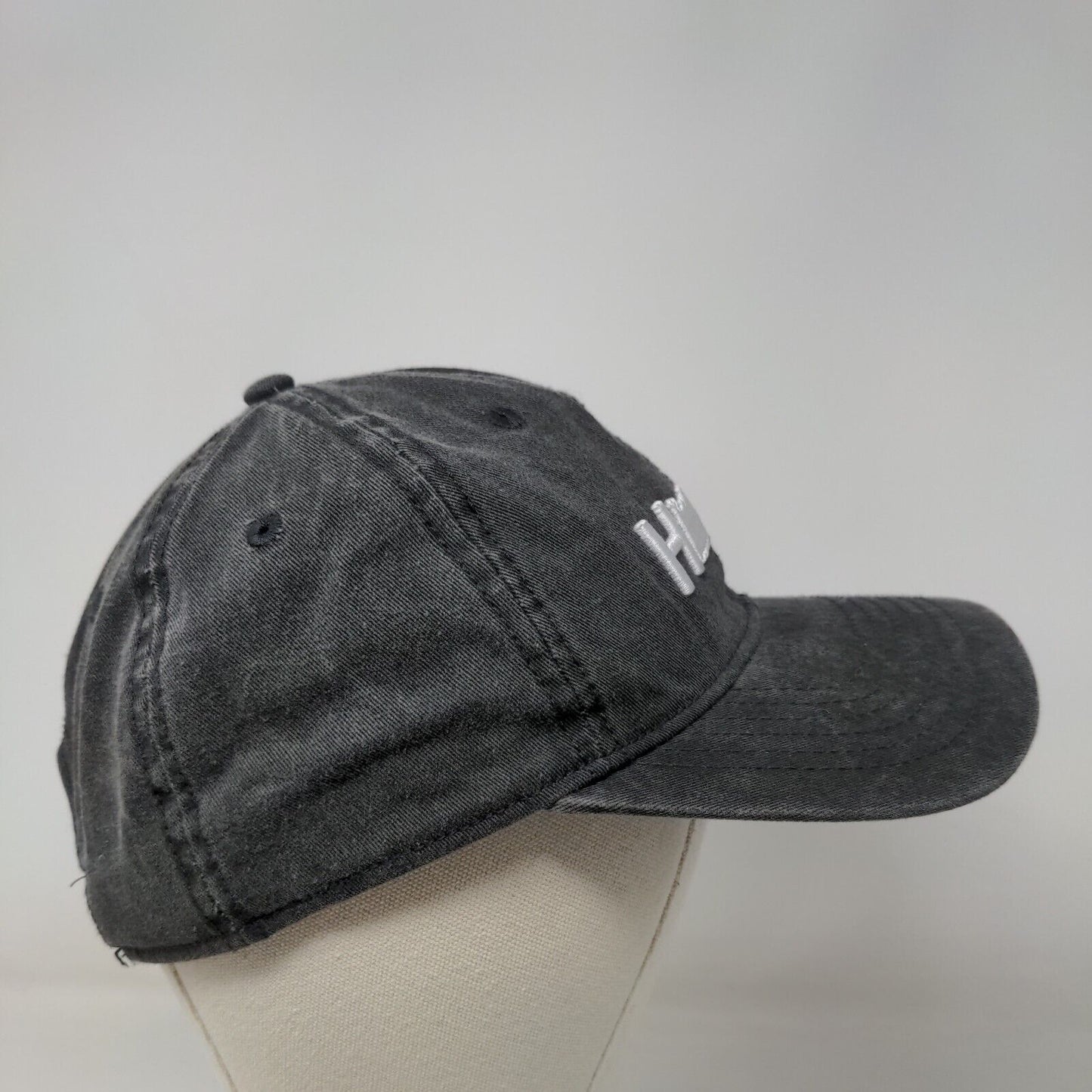 Home Free Oregon Slideback Hat Gray OSFM Embroidered Adjustable Vented Holes