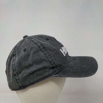 Home Free Oregon Slideback Hat Gray OSFM Embroidered Adjustable Vented Holes