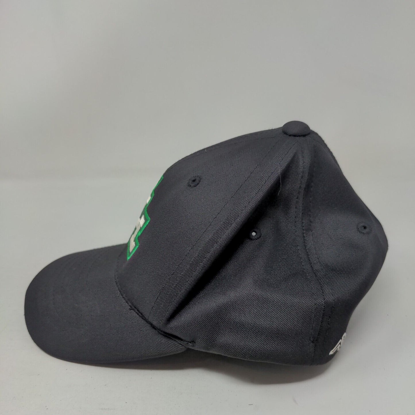 ZLL Fitted Hat Black XS Embroidered F3 Performance 6 Panel Pacific Headwear