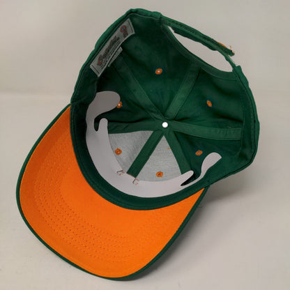 Captivating Headgear Men's Strapback Hat Green OSFA Embroidered FAMU Rattlers