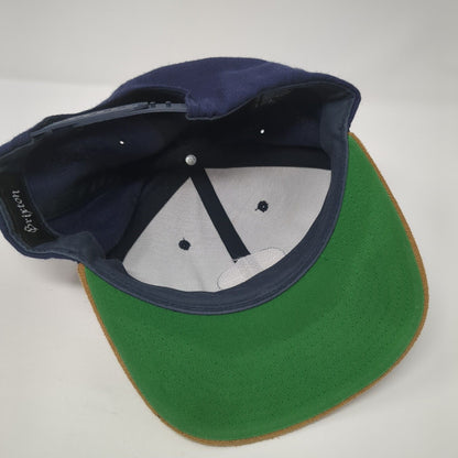 Brixton Supply Trade Mark Snapback Hat Multi One Size Colorblock Patch