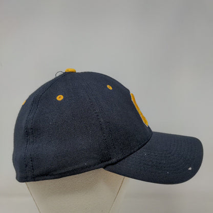 Dome Hates Men's Fitted Cap Blue M-L Embroidered S Warriors Logo Acrylic Blend