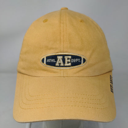 AE Athl. Dept. Est 1977 Strapback Hat Orangish-Tan OS Embroidered American Eagle