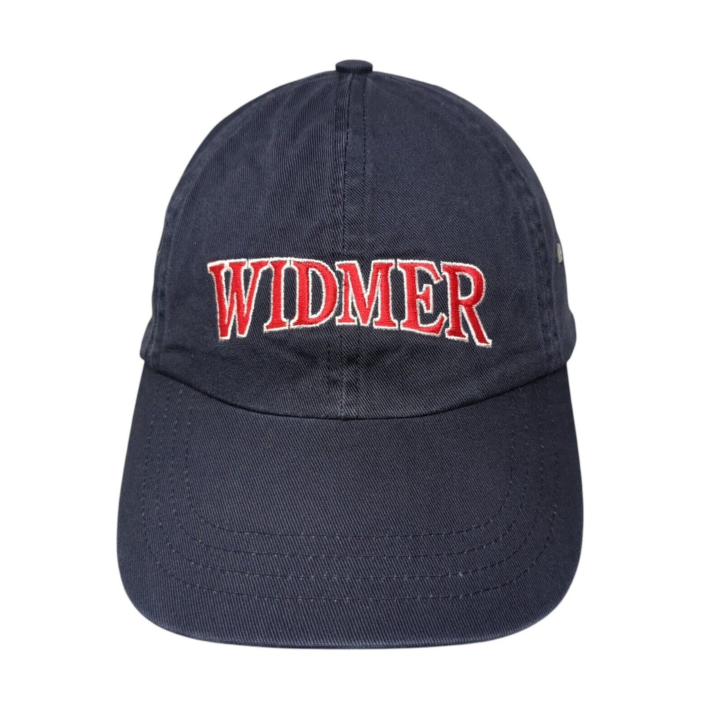 Widmer Slideback Hat Blue One Size Adjustable Embroidered 6 Panel