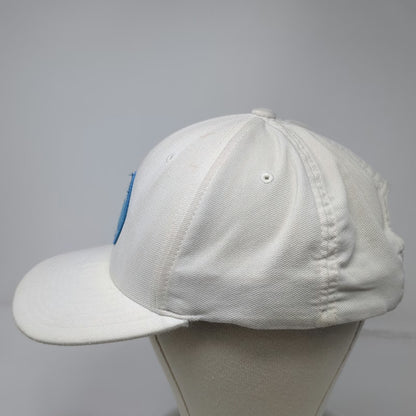 TravisMathew Snapback White One Size 110 Flexfit Patch Golf Hat Structured 2007