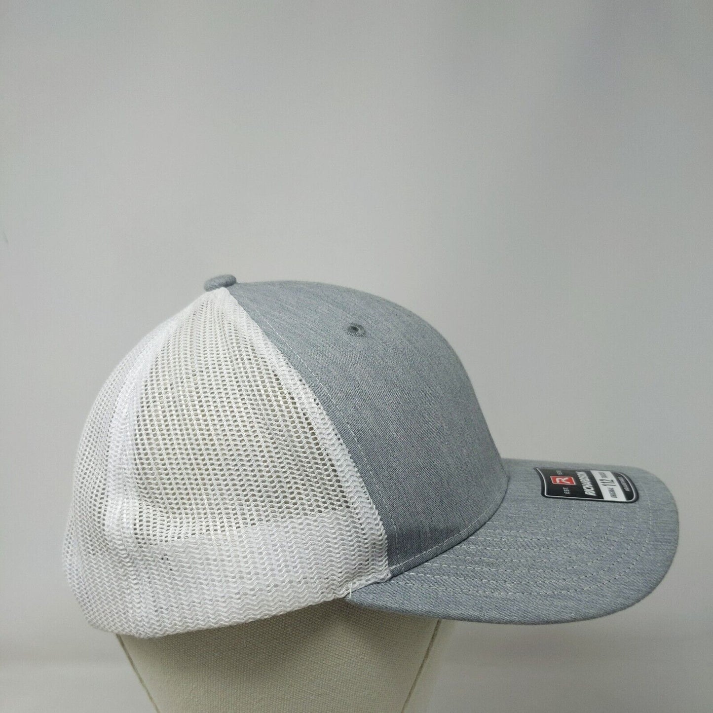 Power Engineers Snapback Mesh Back Trucker Hat Gray Adjustable Colorblock