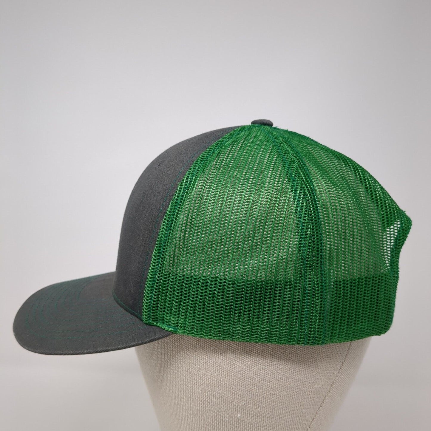 Brick Street Farms Snapback Trucker Hat Multicolor One Size Mesh Back